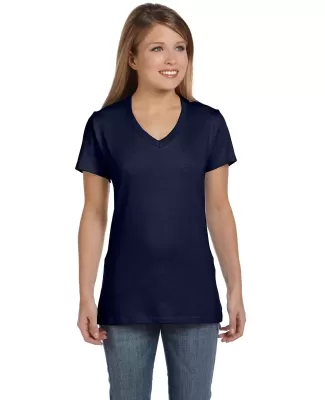 S04V Nano-T Women's V-Neck T-Shirt in Navy