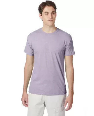 Hanes 42TB X-Temp Triblend T-Shirt with Fresh IQ o in Pale violet hthr