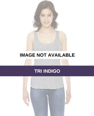 TR308W Women's Triblend Racerback Tank TRI INDIGO