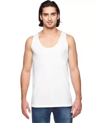 2411W Unisex Power Washed Tank Top WHITE