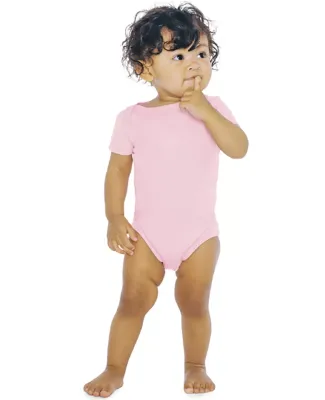 4001W Infant Baby Rib One Piece PINK