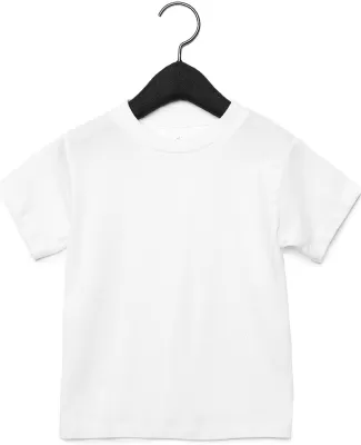 Bella + Canvas 3001T Toddler Tee in White