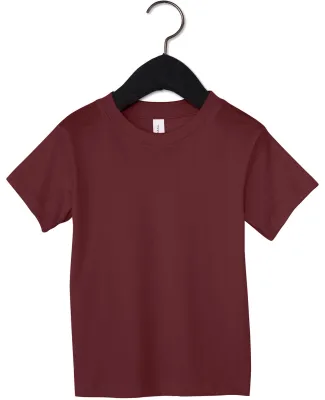 Bella + Canvas 3001T Toddler Tee in Maroon