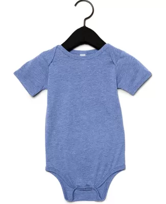 134B Bella + Canvas Baby Triblend Short Sleeve One in Blue triblend