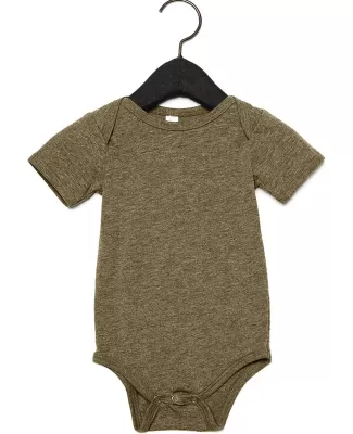 134B Bella + Canvas Baby Triblend Short Sleeve One in Olive triblend