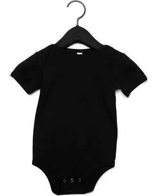 100B Bella + Canvas Baby Short Sleeve Onesie in Black