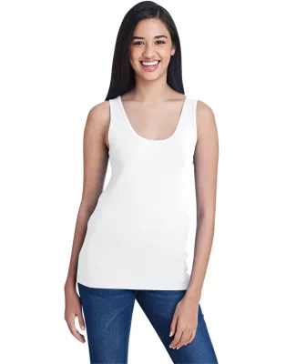 49 2420L Women's Stretch Tank WHITE