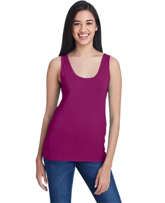 49 2420L Women's Stretch Tank RASPBERRY