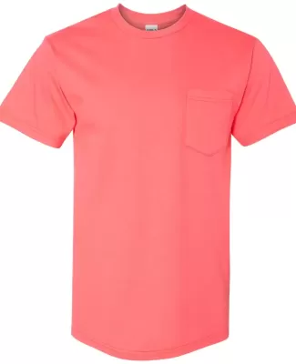 51 H300 Hammer Short Sleeve T-Shirt with a Pocket CORAL SILK