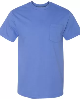 51 H300 Hammer Short Sleeve T-Shirt with a Pocket FLO BLUE