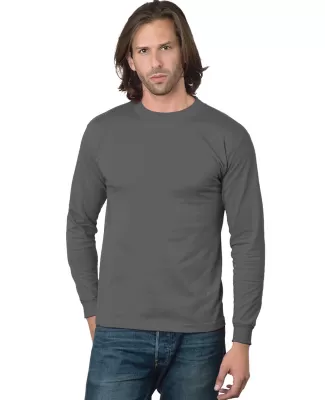 301 2955 Union-Made Long Sleeve T-Shirt in Charcoal