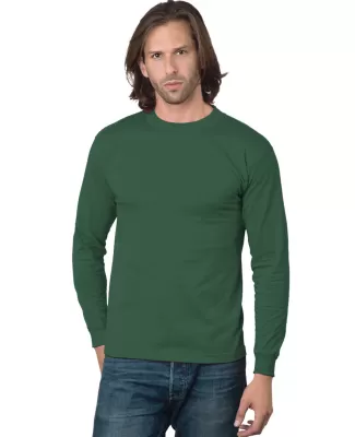301 2955 Union-Made Long Sleeve T-Shirt in Forest green
