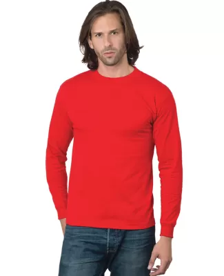 301 2955 Union-Made Long Sleeve T-Shirt in Red