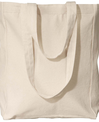 Liberty Bags 8861 10 Ounce Gusseted Cotton Canvas  in Natural