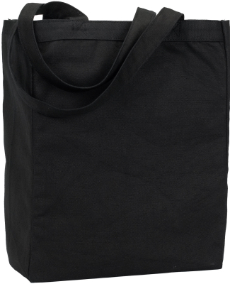 Liberty Bags 9861 Allison Cotton Canvas Tote in Black