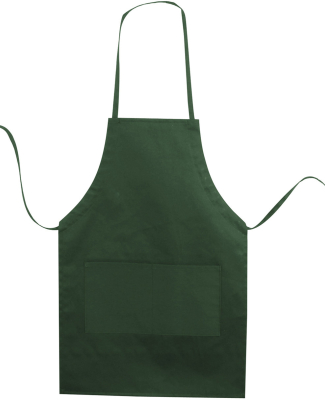 Liberty Bags 5502 Adjustable Neck Loop Apron in Forest green