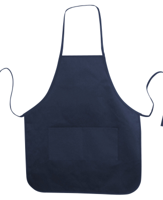 Liberty Bags 5505 Long Butcher Block Apron in Navy