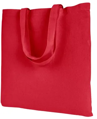 Liberty Bags 8502 BRANSON BARGAIN CANVAS TOTE RED