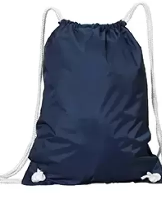 Liberty Bags 8887 Nylon Drawstring Backpack with W NAVY