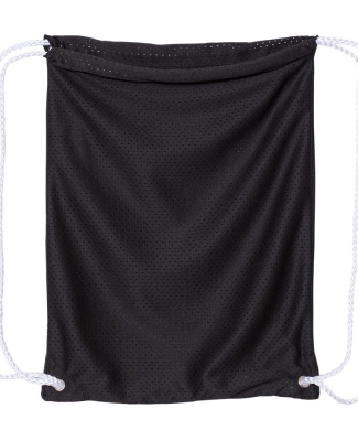 Liberty Bags 8895 Jersey Mesh Drawstring Backpack BLACK