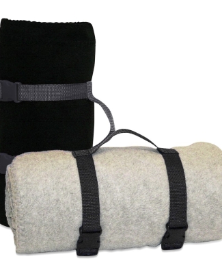 Liberty Bags 8820 Alpine Fleece Blanket Strap BLACK