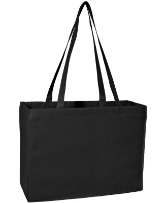 Liberty Bags A134 Non- Woven Deluxe tote in Black