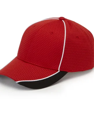 First String Cap in Red/ black/ wht