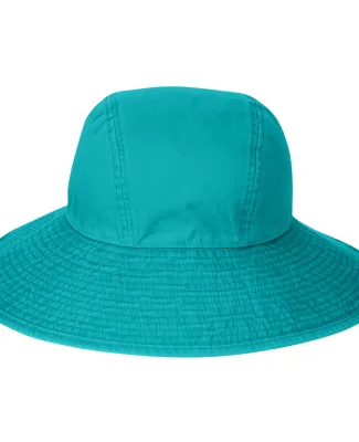 Ladies' Sea Breeze Floppy Hat in Caribbean blue