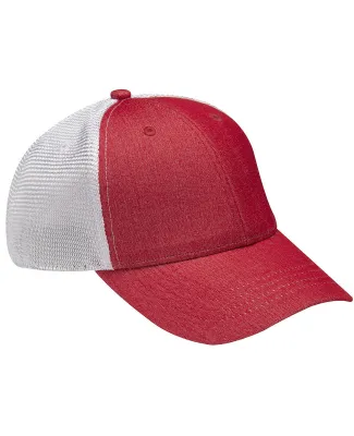Knockout Cap in Red/ white