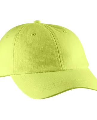 Ladies' Optimum Pigment-Dyed Cap in Neon yelllow