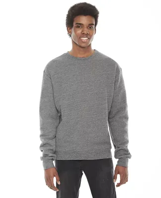 American Apparel HVT427W Unisex Classic Crew Sweat ZINC