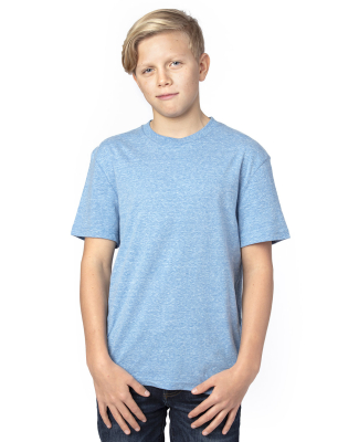 Threadfast Apparel 602A Youth Triblend T-Shirt in Royal triblend