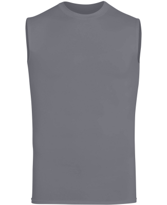 Augusta Sportswear 2602 Hyperform Sleeveless Compr in Graphite