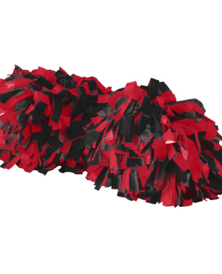 Augusta Sportswear 6003 Spirit Pom in Black/ red