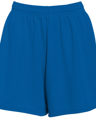 Augusta Sportswear 961 Girls' Wicking Mesh Short in Royal