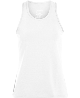 Augusta Sportswear 1202 Women's Solid Racerback Ta in White