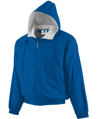 Augusta Sportswear 3280 Hooded Fleece Lined Jacket in Royal