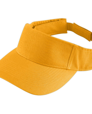 Augusta Sportswear 6225 Sport Twill Visor in Gold