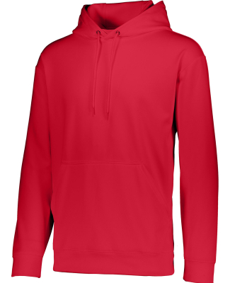 Augusta Sportswear 5505 Wicking Fleece Hoodie in Red