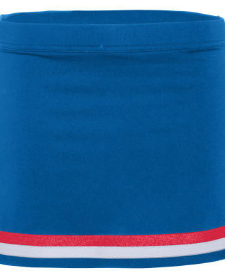 Augusta Sportswear 9145 Women's Pike Skirt in Royal/ red/ wht