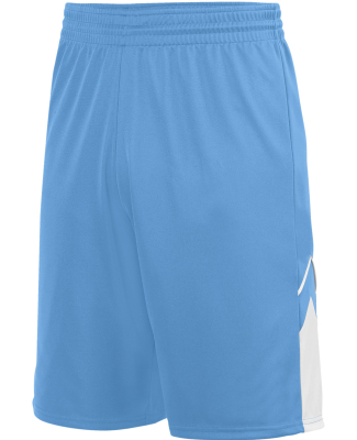 Augusta Sportswear 1168 Alley-Oop Reversible Short in Columbia blu/ wh