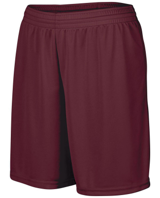 Augusta Sportswear 1423 Women's Octane Short in Maroon