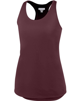 Augusta Sportswear 2434 Women's Sojourner Tank in Maroon