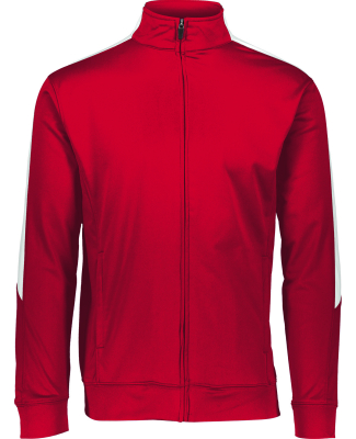 Augusta Sportswear 4395 Medalist Jacket 2.0 in Red/ white