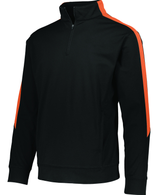 Augusta Sportswear 4386 Medalitst 2.0 Pullover in Black/ orange