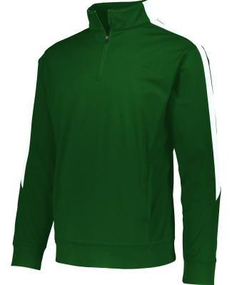 Augusta Sportswear 4386 Medalitst 2.0 Pullover in Dark green/ wht