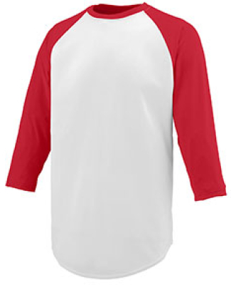 Augusta Sportswear 1505 Nova Jersey in White/ red