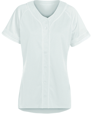 Augusta Sportswear 1665 Women's Winner Jersey in White/ white