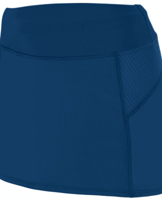 Augusta Sportswear 2420 Women's Femfit Skort in Navy/ graphite