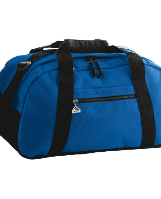 Augusta Sportswear 1703 Large Ripstop Duffel Bag in Royal/ black